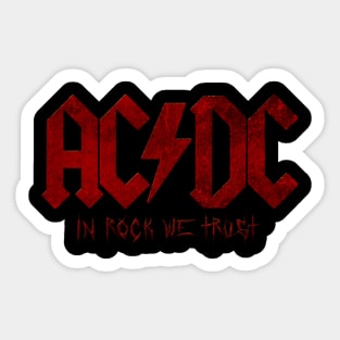 acdc Sticker